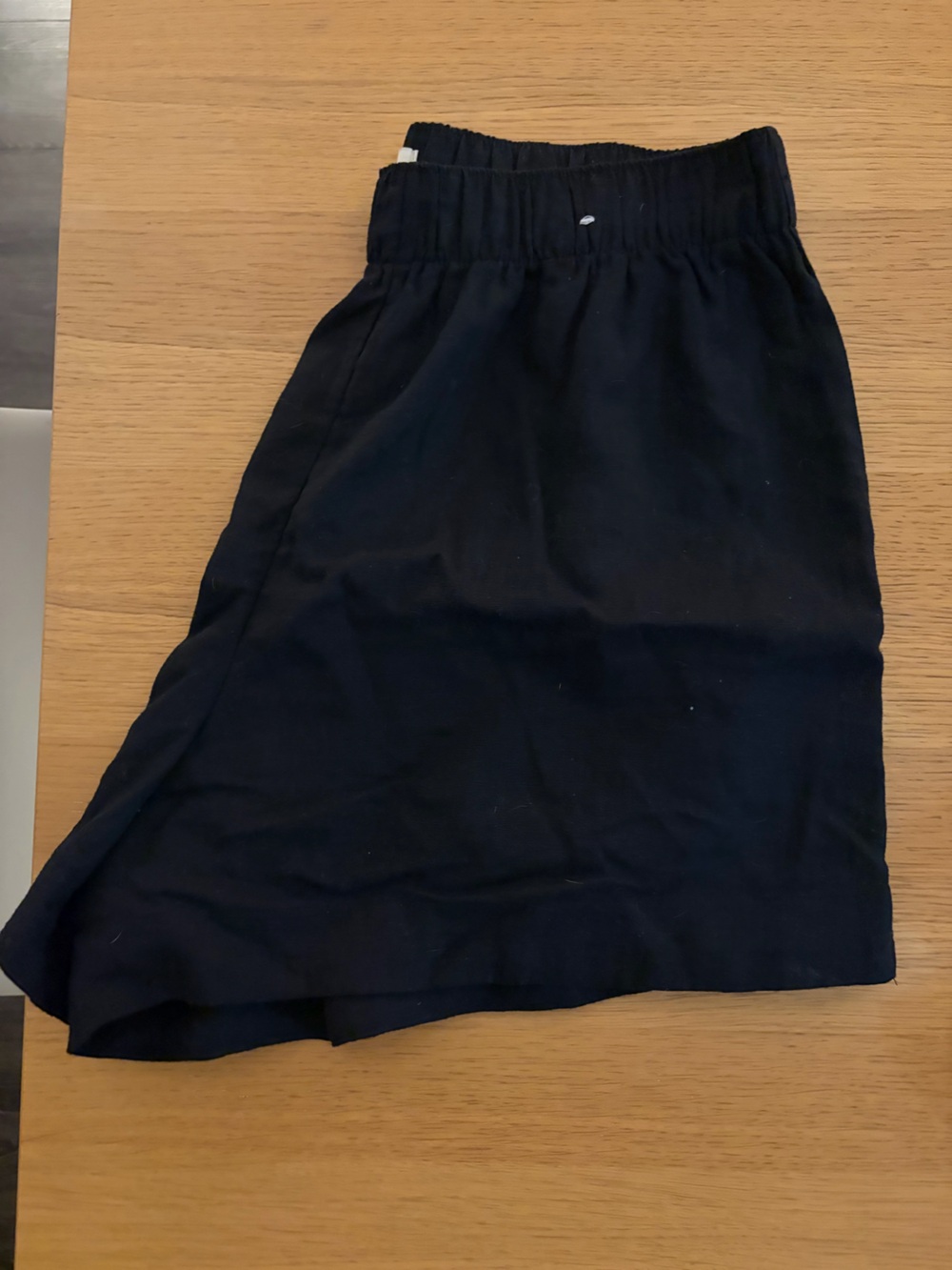 Abercrombie & Fitch Women's High-Waist Black Shorts